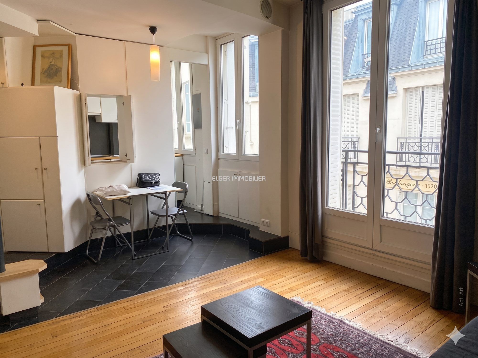 appartement 1 pièce en location sur Paris (75017)