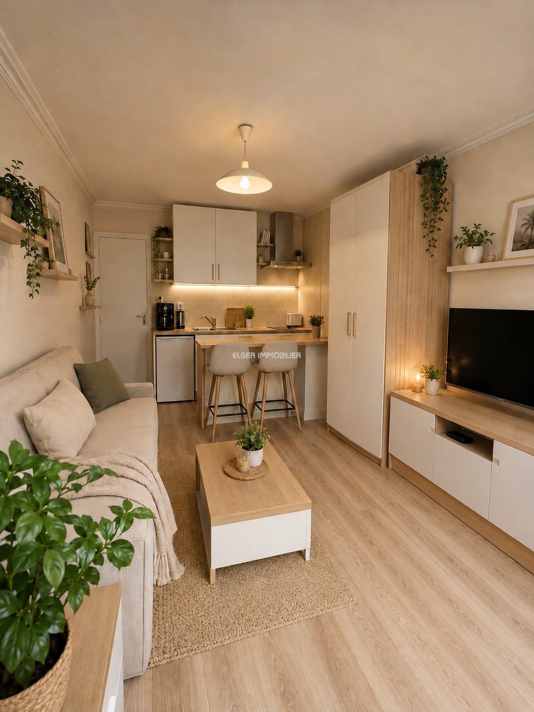 apartment 1 room for sale on Paris (75015)