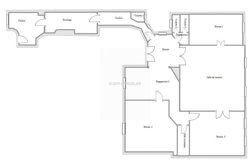 business premises 5 Rooms for rent on Paris (75009)