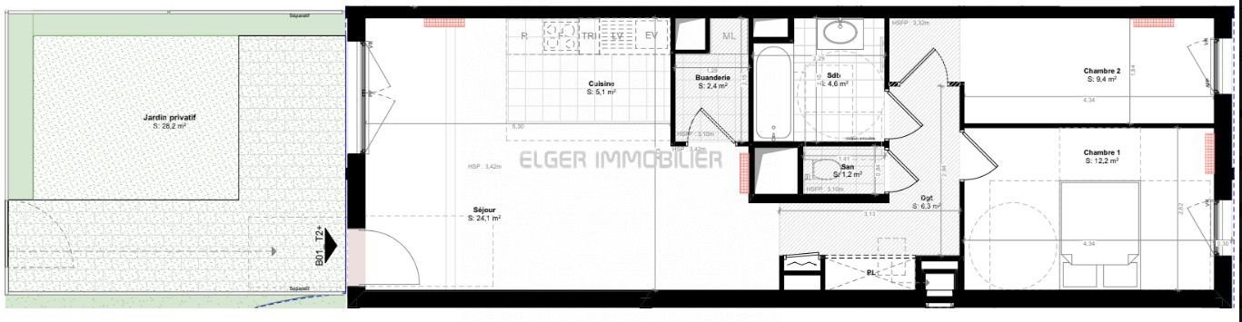 appartement 3 Pièces en location sur Orly (94310)