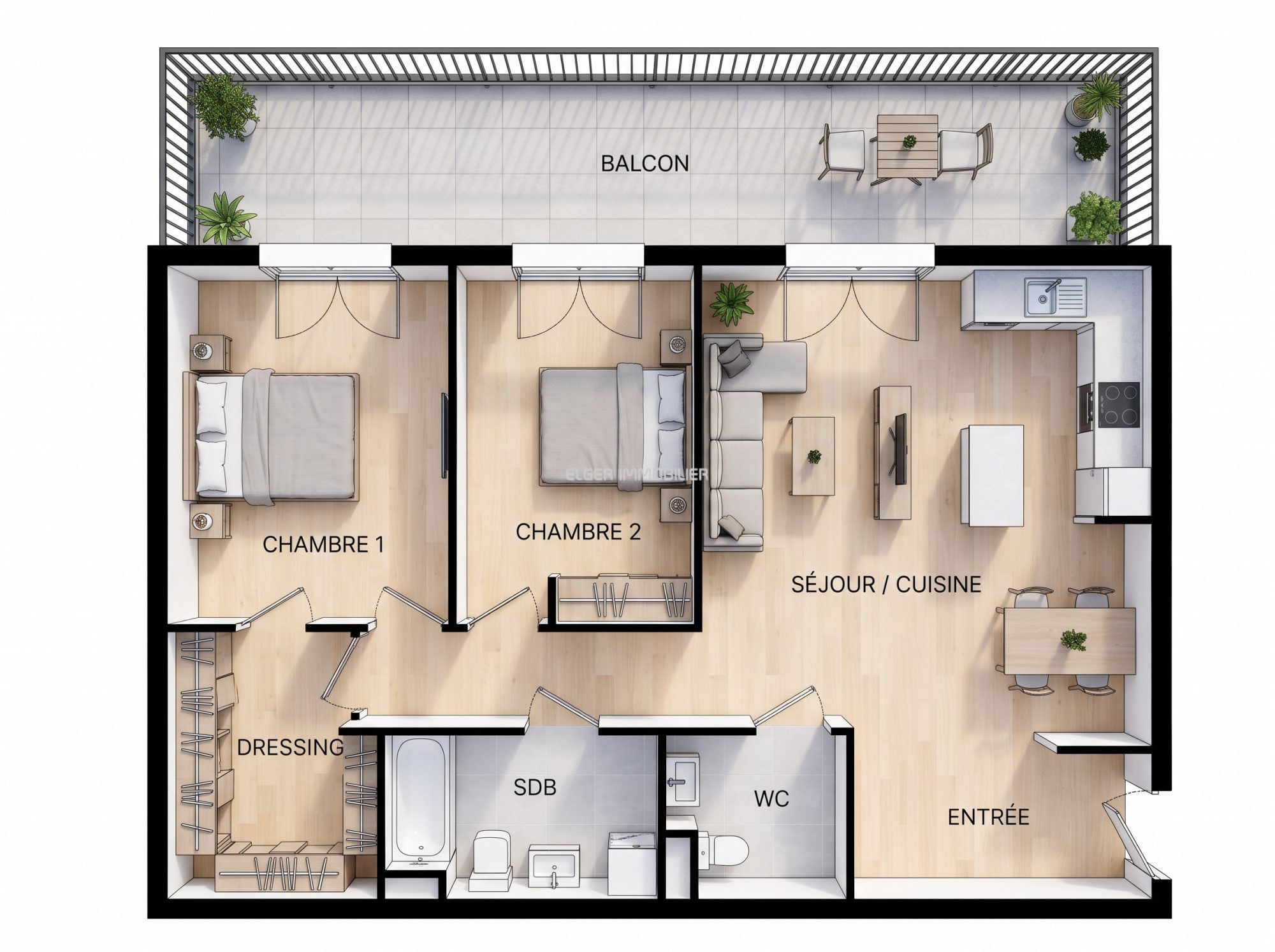 apartment 3 Rooms for rent on Épinay-sur-Seine (93800)