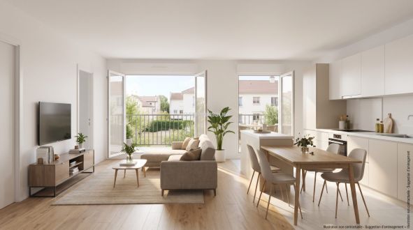 Rental Apartment Épinay-sur-Seine 3&nbsp;Rooms 68&nbsp;m²